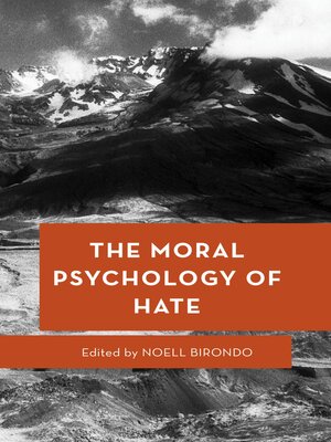 cover image of The Moral Psychology of Hate